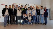 Parte del gruppo organizzatore al termine dell\'evento